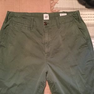 Gap Army green straight Khaki